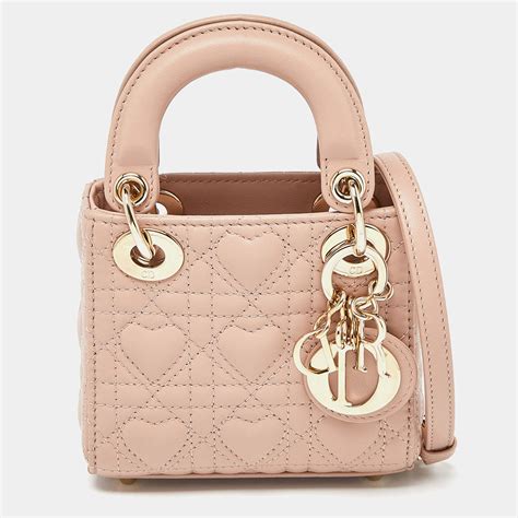 heart motif dior|Dior Micro Lady D.